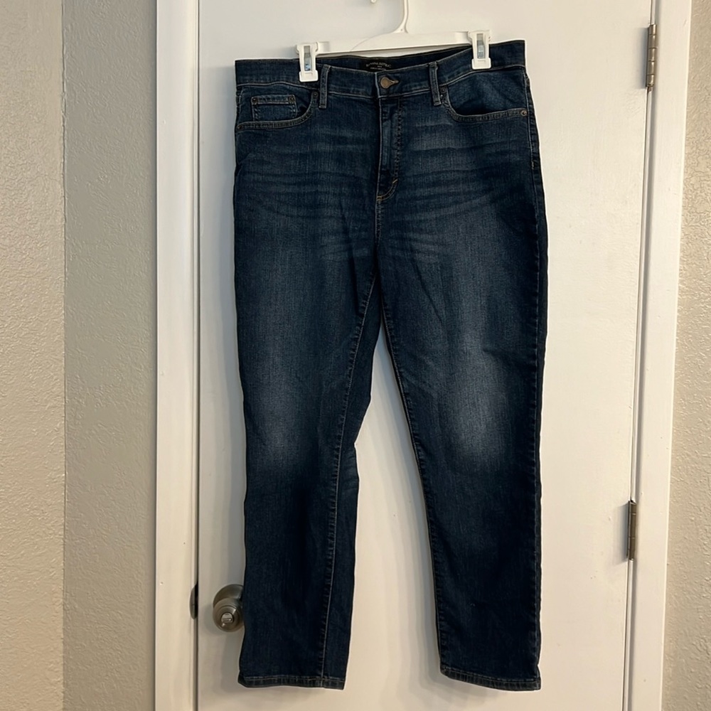 Banana republic curvy girlfriend jeans size 32/14